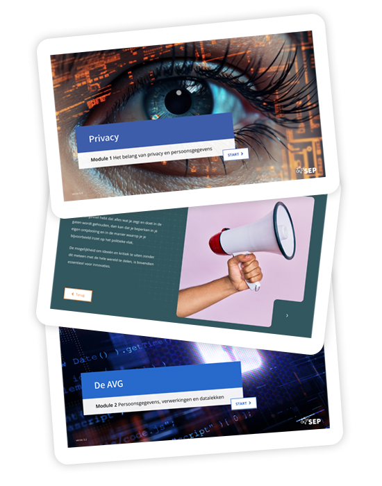 E-leanring slides Informatieveiligheid en privacy
