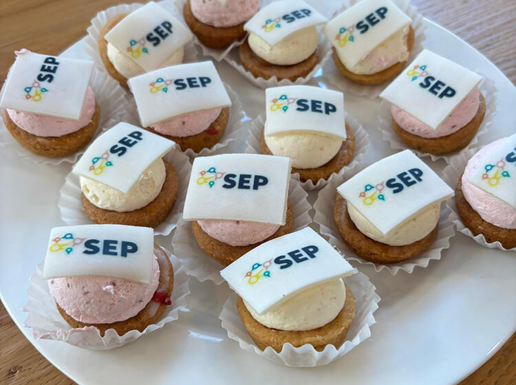 Trashure taartjes SEP netwerkdag